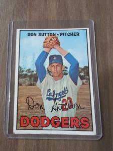 1967 Topps Don Sutton Baseball Card #445