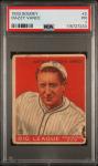 1933 Goudey Dazzy Vance Baseball Card #2