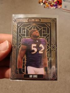 2024 Ray Lewis 1/1 Sweat Edition Sports Card
