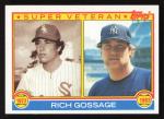 1983 Topps Rich "Goose" Gossage Yankees Card