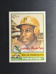 2025 Topps Heritage Willie Randolph Auto Red Ink