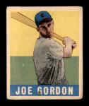 1949 Leaf Joe Gordon Rookie Card #117