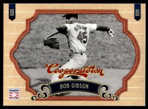 2012 Panini Bob Gibson #104 HOF Cardinals Card