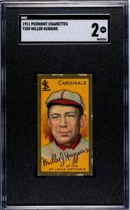 1911 Piedmont T205 Miller Huggins Card