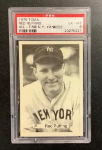 1975 TCMA Red Ruffing New York Yankees Card