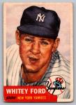 1953 Topps Whitey Ford Yankees Baseball Card