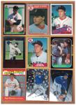 Roger Clemens 1985 Rookie Card Lot of 3