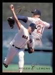 1993 Flair Roger Clemens Boston Red Sox Card