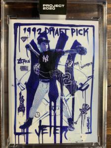 Derek Jeter 1993 Topps Rookie Baseball Card