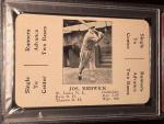 1936 Joe Medwick St. Louis Cardinals Card PSA 8
