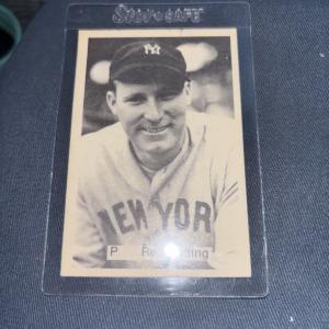 1975 TCMA New York Yankees Red Ruffing Card