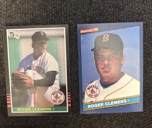 1985 Roger Clemens Donruss Rookie Card Plus Bonus
