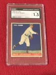 1933 Goudey Earle Combs #103 Yankees Card