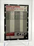 1988 Fleer Roger Clemens Star Stickers Card #7