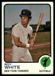 Roy White 1973 Topps Baseball Card #25
