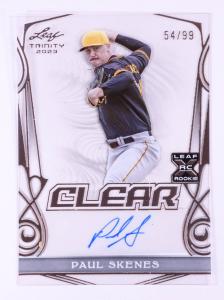 Paul Skenes 2023 Leaf Trinity Bronze Autograph #54