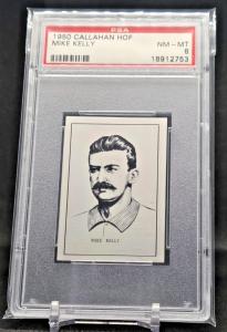 1950 Mike "King" Kelly Hall of Fame Card