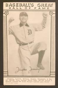 Hughie Jennings 1974 Hall of Fame Reprint Card