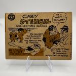 1960 Topps Casey Stengel Baseball Card #227
