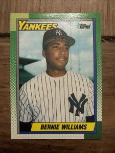 1990 Topps Bernie Williams #701 Collector's Edition