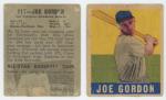 1948 Leaf Joe Gordon Baseball Card #117