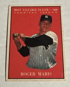 1961 Topps Roger Maris #478 Baseball Card