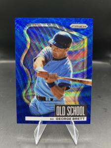 2022 Panini Prizm George Brett #OS-6 Blue Wave