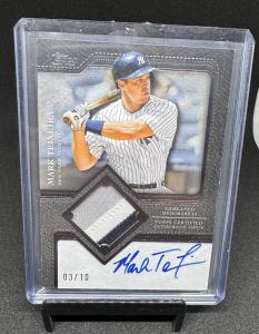 Mark Teixeira Topps 2025 Flagship Patch Auto /10