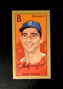 Sandy Koufax 2025 Topps T205 Baseball Card