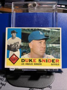 1960 Topps Duke Snider Card #493