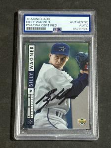 Billy Wagner 1994 Upper Deck Autographed Rookie Card