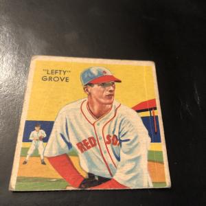 1935 Diamond Stars Lefty Grove Baseball Card