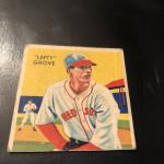 1935 Diamond Stars Lefty Grove Baseball Card