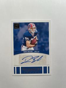 2024 Panini Donruss Don Beebe Signature Card