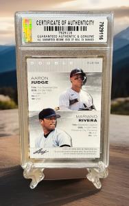 Aaron Judge & Mariano Rivera 2024 Leaf Legends Gem 10