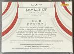 2019 Panini Immaculate Herb Pennock Relic 20/49