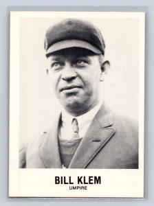 1981 Galasso TCMA #173 Bill Klem Umpire Card