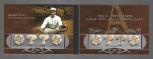 Jimmie Foxx 2008 Topps Sterling Relics Booklet 7/10
