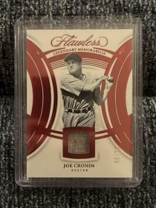 2025 Panini Flawless Joe Cronin Legendary Card