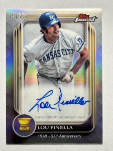2025 Topps Finest Lou Piniella Autograph /50
