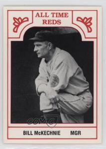 1986 TCMA Bill McKechnie Cincinnati Reds Card