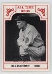 1986 TCMA Bill McKechnie Cincinnati Reds Card