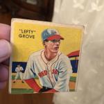 1935 Diamond Stars Lefty Grove Baseball Card