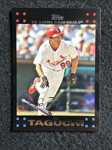 So Taguchi #428 2007 Topps Baseball Card