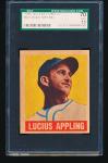 1948 Leaf Lucius Appling #59 SGC 5.5 Card