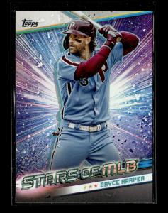 2024 Topps MLB Stars Bryce Harper 3 Card Set