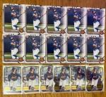 Jett Williams 2022 Bowman Draft #190 Chrome Lot