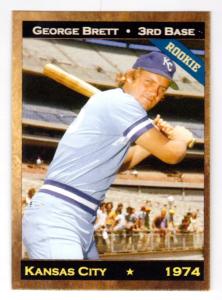George Brett '74 Royals Rookie Heroes Card