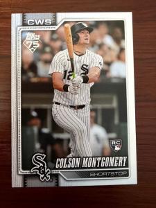 2026 Topps Colson Montgomery White Sox RC #157