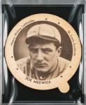 1937 Dixie Lids Ducky Joe Medwick Card